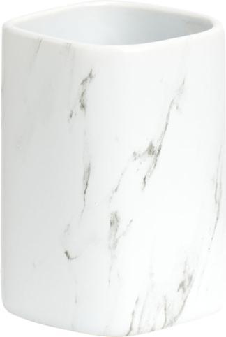 Produktbild Zeller Present Zahnputzbecher Marmor Keramik ø 7.5x10.9 cm