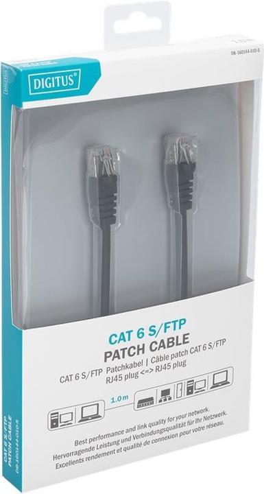 Actual product image Digitus Network cable (S/FTP, CAT6, 1 m)