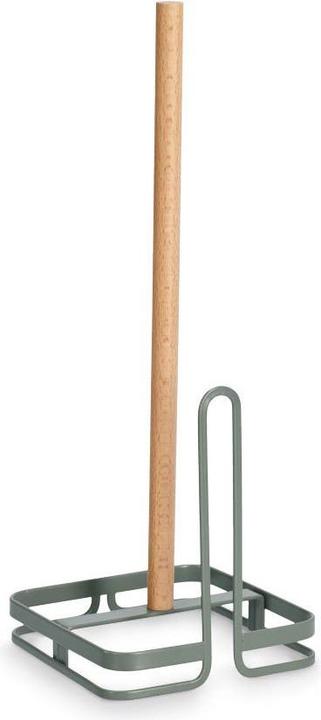 Zeller Present Küchenrollenhalter, Metall/Buche, salbei