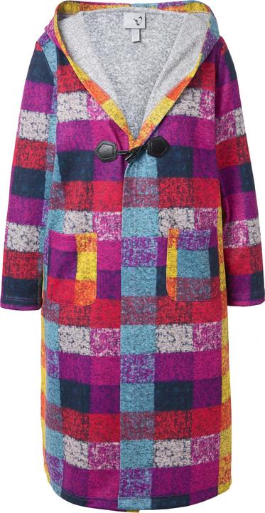 Actual product image Ulla Popken Patchwork Checked Longline Sweatshirt (46, 48)