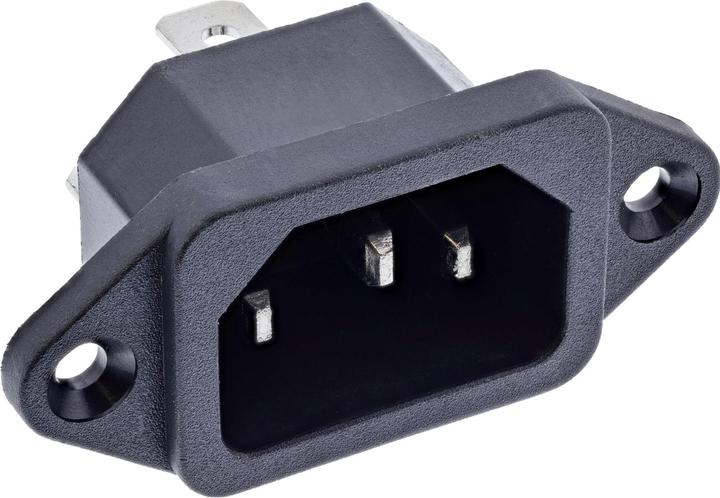 InLine Kaltgeräte Einbaubuchse IEC-C14