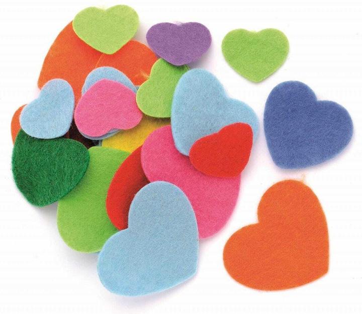 Image du produit Glorex Coeurs en feutre