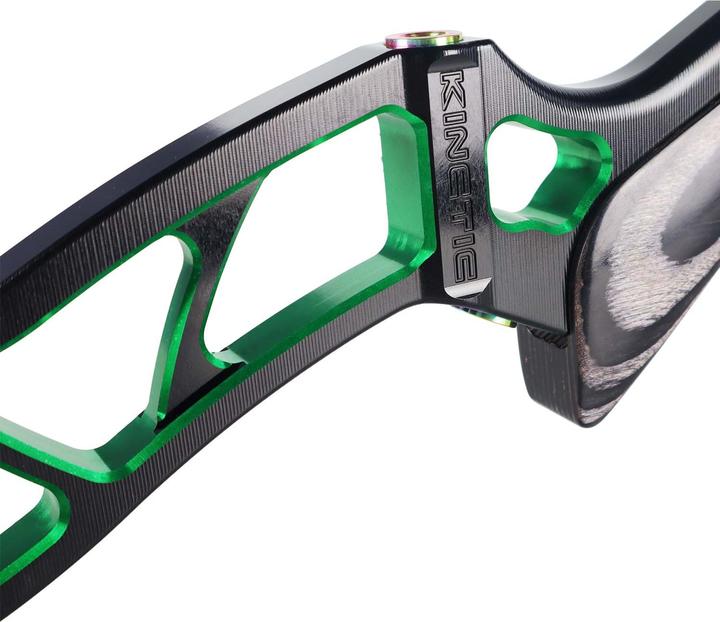 Actual product image Kinetic Sovren 25" Anodised Black-Green LH