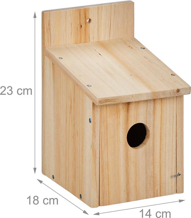 Actual product image Relaxdays 2x birdhouse