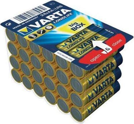 Immagine prodotto Varta Longlife (24 pz., AA, 2800 mAh)