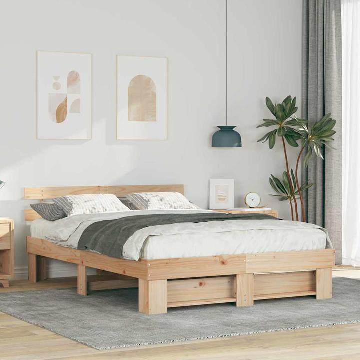 Image du produit vidaXL Modernes Bett (160 x 200 cm)