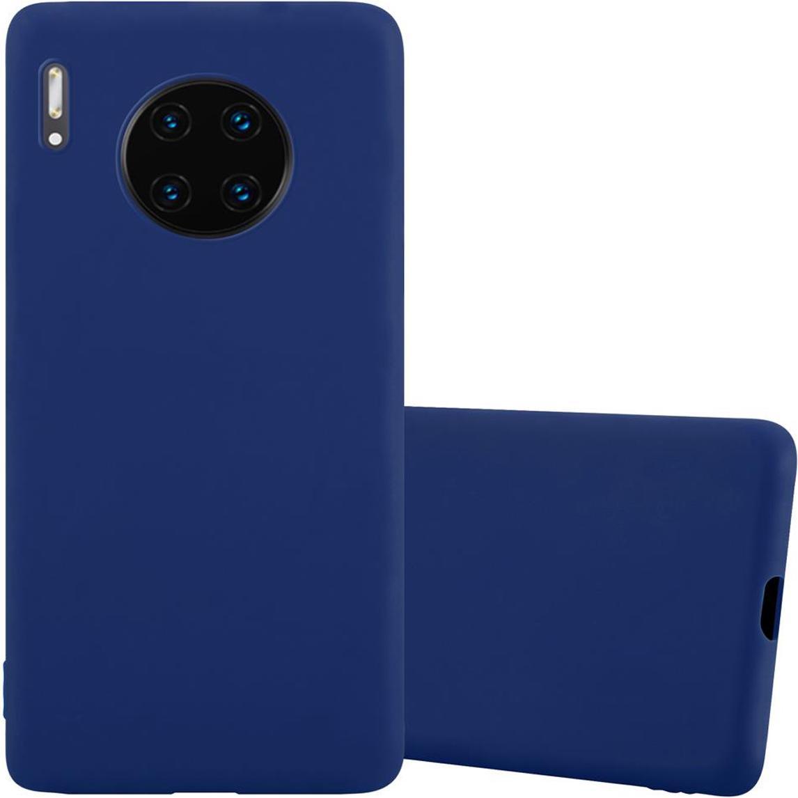Cadorabo TPU Candy Cover (Huawei Mate 30 Pro), Smartphone Hülle, Blau