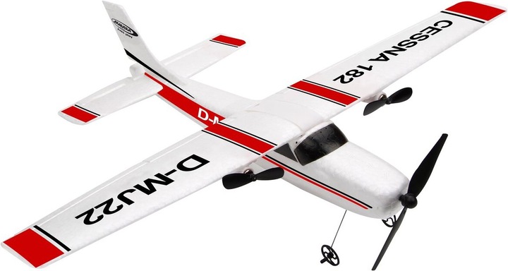 Productafbeelding Jamara Cessna 182 Vliegtuig 2.4GHz Gyro 2CH (Gemotoriseerde vliegtuigen)