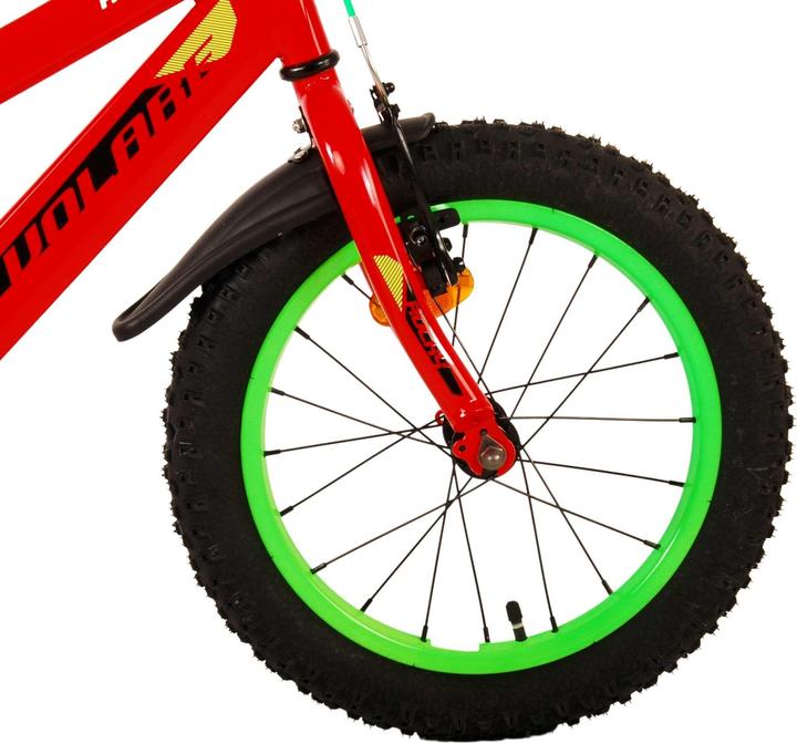 Produktbild Volare Rocky Kinderfahrrad - Jungen - 16 Zoll - Rot (16")