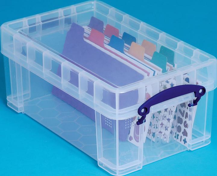 Actual product image Really Useful Box RU storage box 5CXL transp. 5l 340x200x150mm (34 x 15 x 20 cm, 5 l)
