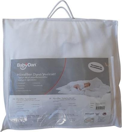 Actual product image Baby Dan Heart Microfibre babydyne og babypude, 67x100/40x45 cm