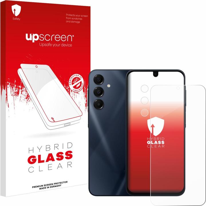Actual product image upscreen Protective glass screen protector clear (1 pcs., Samsung Galaxy A16)