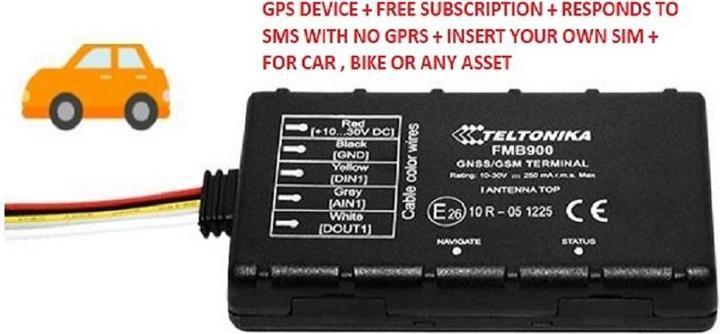 Productafbeelding Teltonika tracker gps - fmb900 - voertuig - gnss/gsm/ble 4.0
