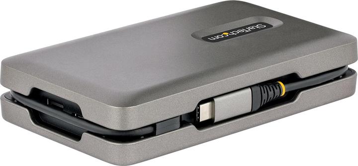 StarTech com DKM31C3HVCPD, Avec fil, USB 3.2 Gen 2 (3.1 Gen 2) Type-C, 100 W, 2.0b, 10,100,1000 Mbit (USB-C, 2 Ports)