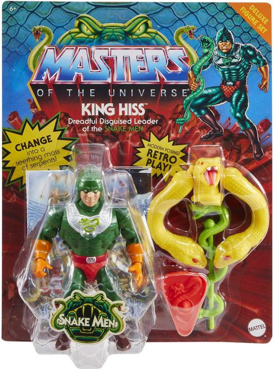 Produktbild Mattel Masters of the Universe Origins Actionfigur Deluxe King Hiss