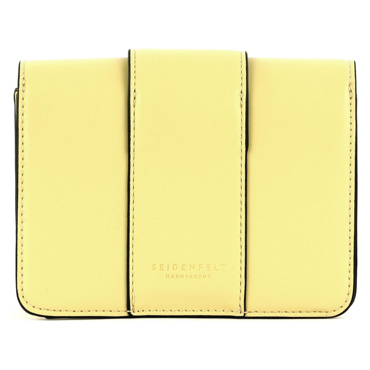 Seidenfelt, Damen, Handtasche, SFM221 Crossbag, Gelb, Gold