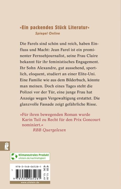 Actual product image Menschliche Dinge (German, Karine Tuil, 2021)
