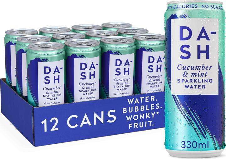 Dash Water Gurke (12 x 33 cl)