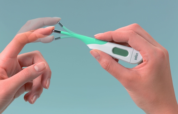 Actual product image Braun Prt1000 (Armpit, Mouth, Rectal)