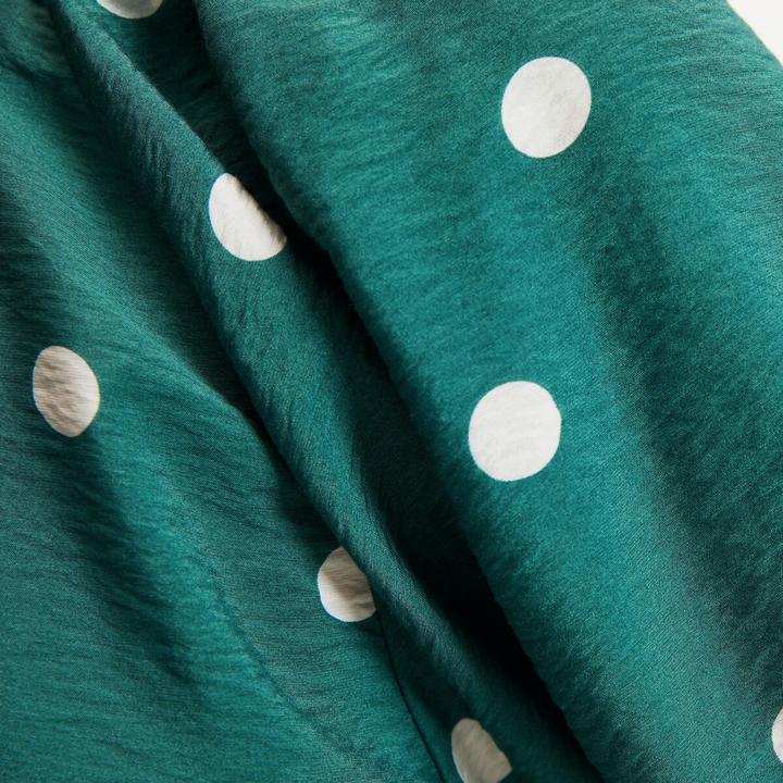 Immagine prodotto La Redoute Collections Bluse mit Rundhalsausschnitt Puffärmel mit Punkten (36)