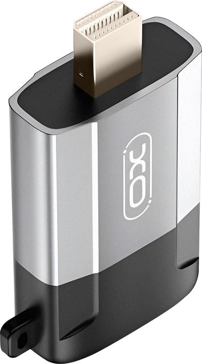 Actual product image xO adapter GB015 mini Displayport - HDMI 4K gray (HDMI, 4.50 cm)