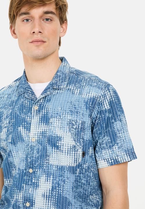 Produktbild Camel Active Kurzarmhemd mit Allover-Print (4XL)