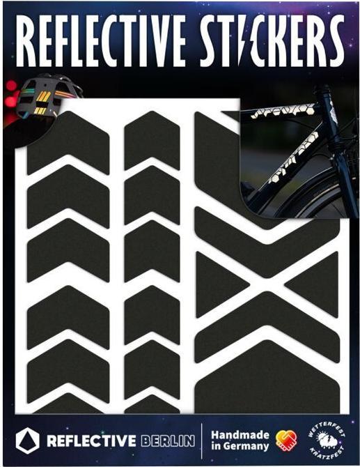Reflective Berlin Reflective helmet stickers