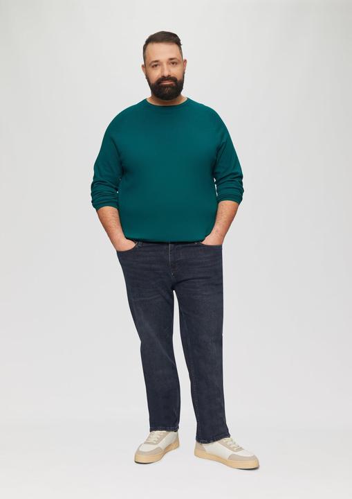 Produktbild S.Oliver Strickpullover Feinstrickpullover mit Raglanärmeln (5XL)
