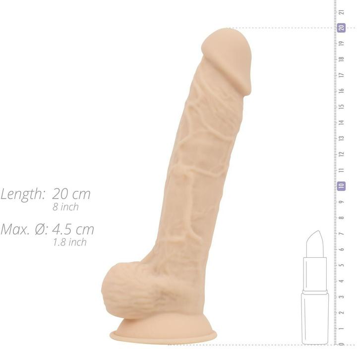 Actual product image Real Fantasy Deluxe - Conrad Electric Realistic Dildo - 20 cm