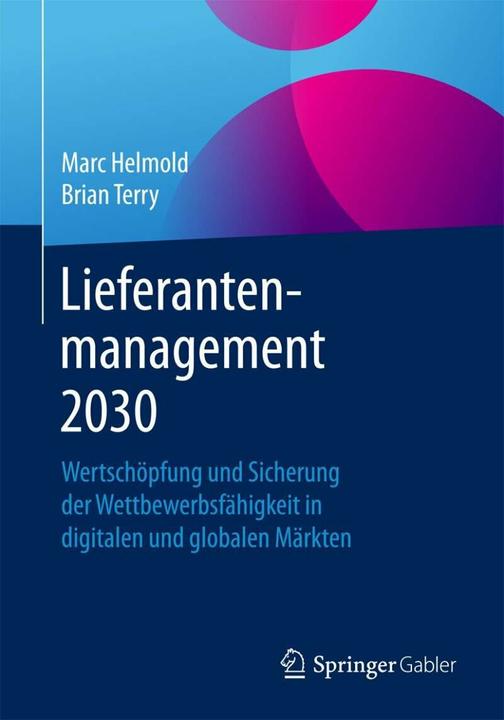 Produktbild Lieferantenmanagement 2030 (Deutsch, Marc Helmold, 2016)