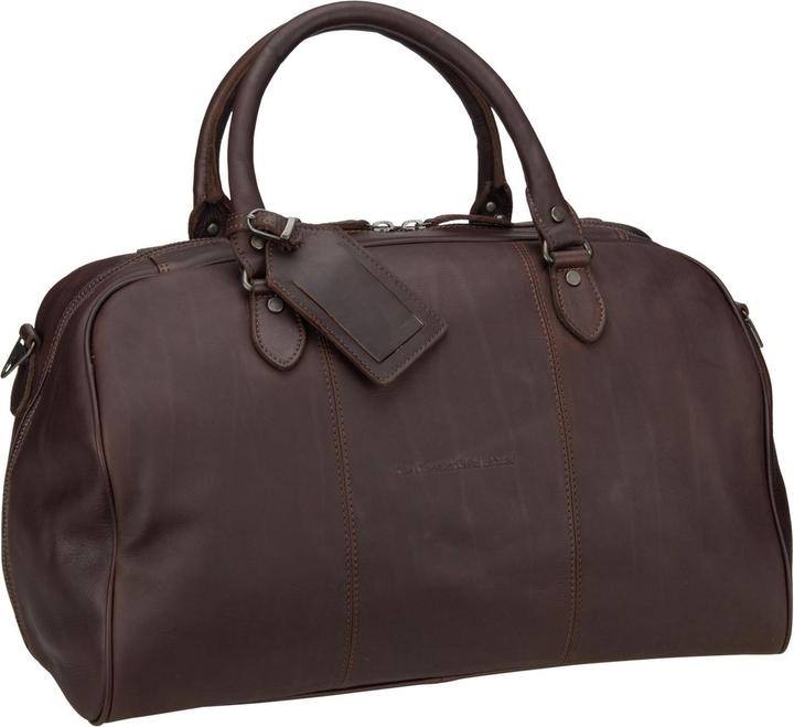 Actual product image Chesterfield Leren Reistas / Weekendtas Liam - 35 litres - Bruin (34.80 l)