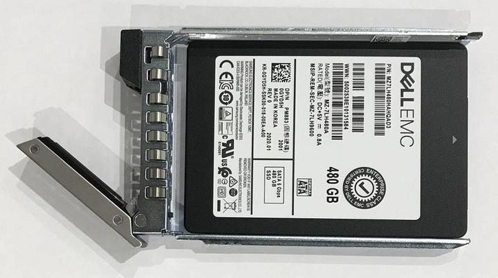 Produktbild Dell SERVER ACC SSD 480 GB SATA RI/2,5" 14GEN 400-AXTV SAM