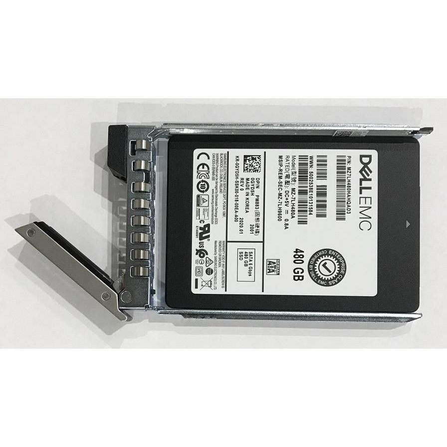 Dell SERVER ACC SSD 480 GB SATA RI/2,5" 14GEN 400-AXTV SAM (480 GB, 2.5"), SSD