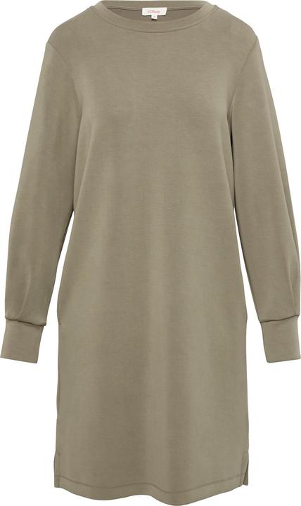 Actual product image S.Oliver Kleid Scuba-Kleid mit Faltendetail am Ärmel und Eingrifftaschen (34)