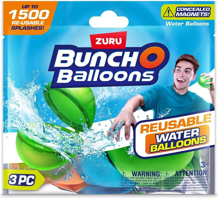 Zuru Bunch O Balloons Reusable Water Balloons 3pack ass. (3x)