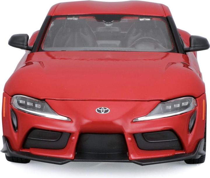 Actual product image Maisto Toyota Supra GR 1/24 red