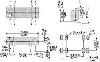 Produktbild Velleman Reed Relais 12vdc 0.5a 1forma