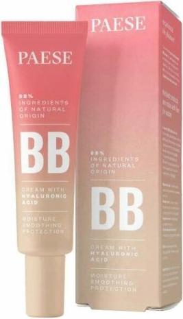 Actual product image Paese Bb Cream Hyaluronic Acid Natural Bb Colouring Cream With Hyaluronic Acid 01N Ivory 30Ml (01N Ivory)