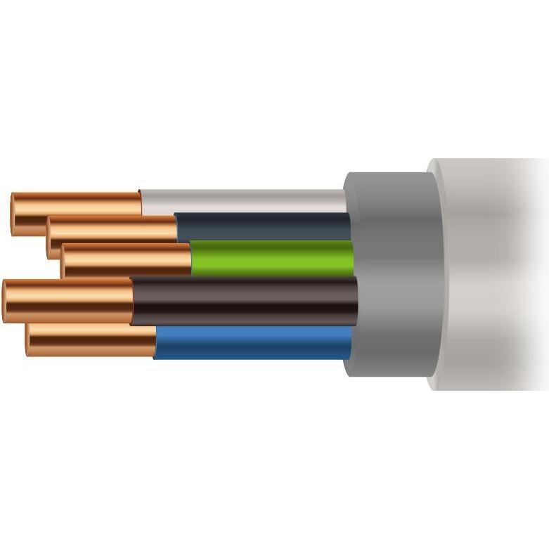 Synergy 21, Accessori per illuminazione, LED Kabel - PVC-Kabel 5x 0,5mm2 + 1*1,0mm2 Konfektionierung weiss