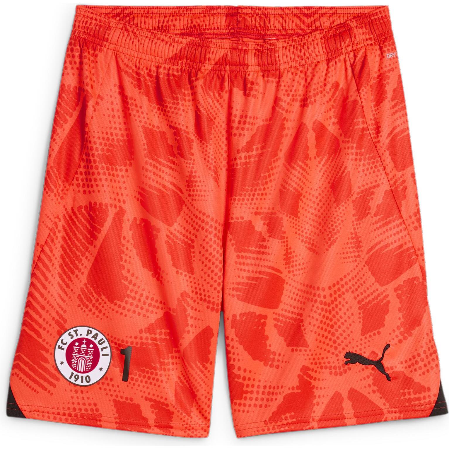 Puma, Herren, Sporthose, FCSP GK Shorts (XXL), Orange, XXL