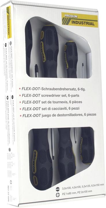 Produktbild Proxxon Werkstatt Schraubendreher-Set (Pozidriv-Kreuzschlitz (PZ), Schlitzschrauben)