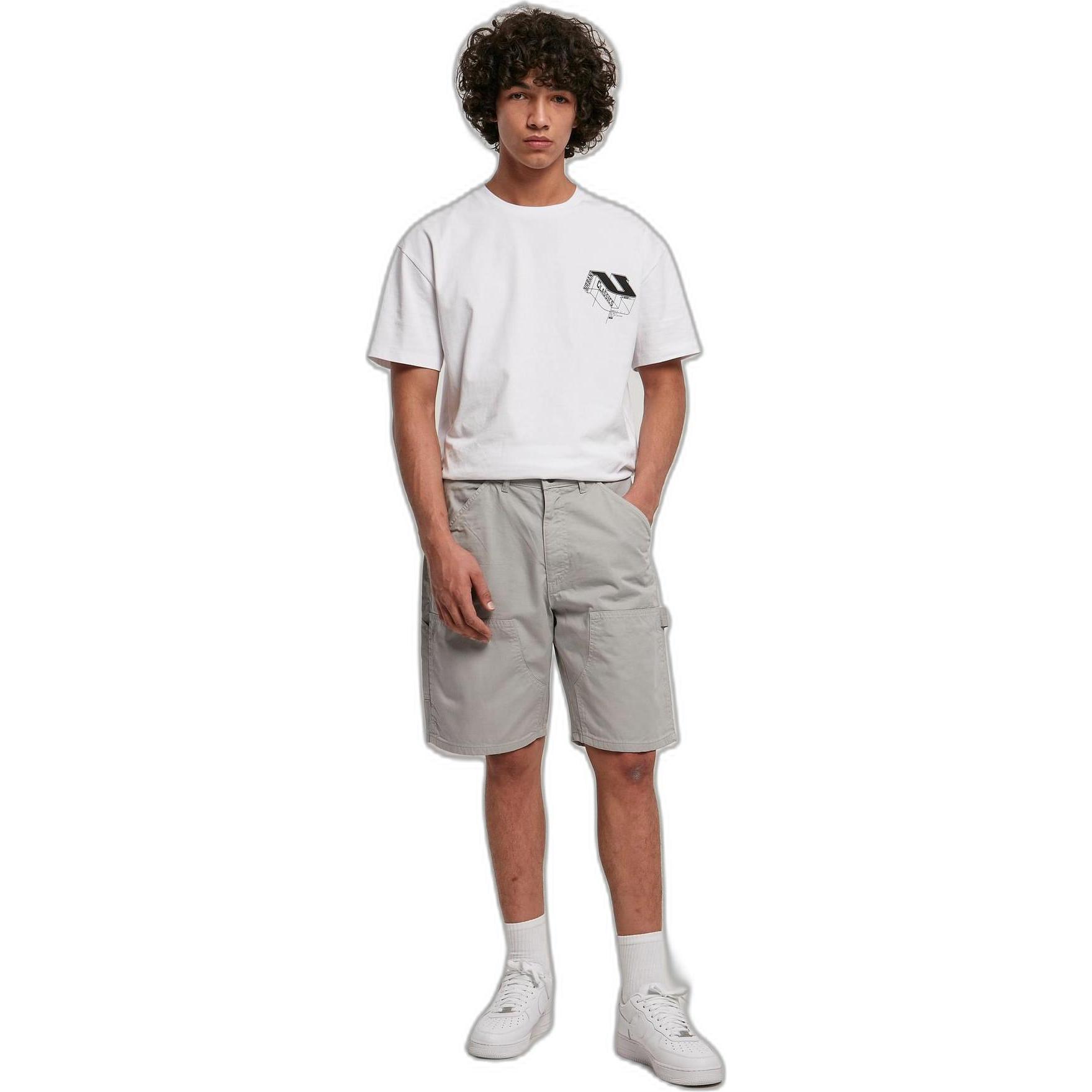 Thumbnail - Urban Classics, Herren, Shorts, bermuda carpenter gt, Grau, (42)