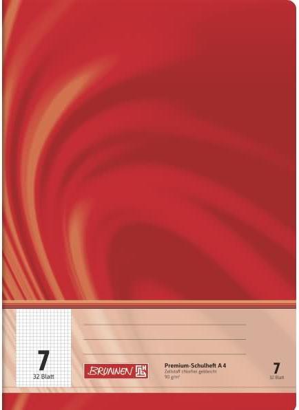 Immagine prodotto Quaderno Vivendi Lineatur 7 a scacchi DIN A4 senza margini, 32 fogli (A4, Quadretti)