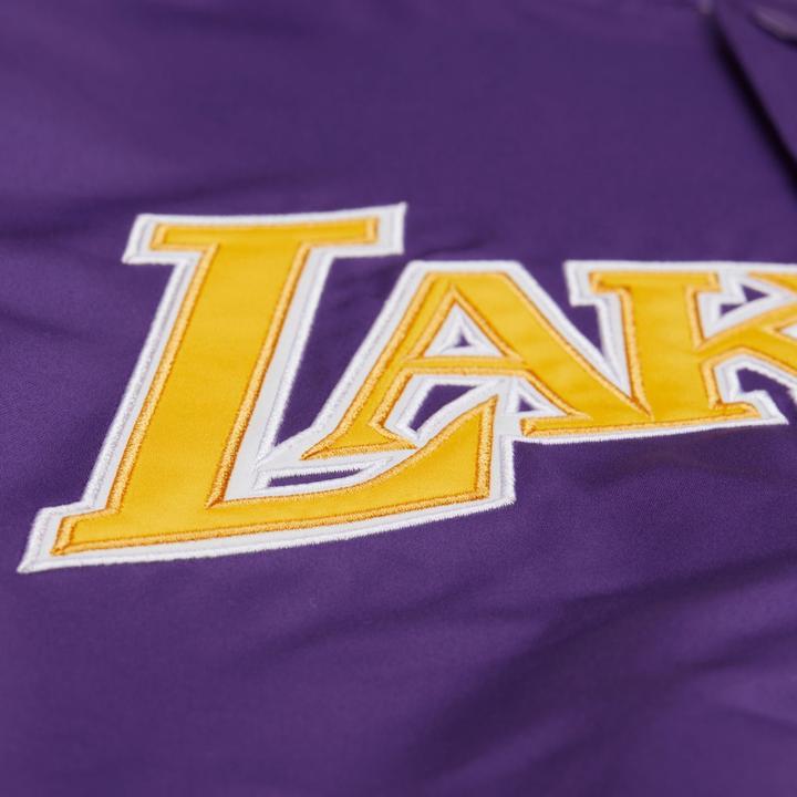 Produktbild Mitchell & Ness M&N Heavyweight Satin Jacket NBA Los Angeles Lakers - M (M)