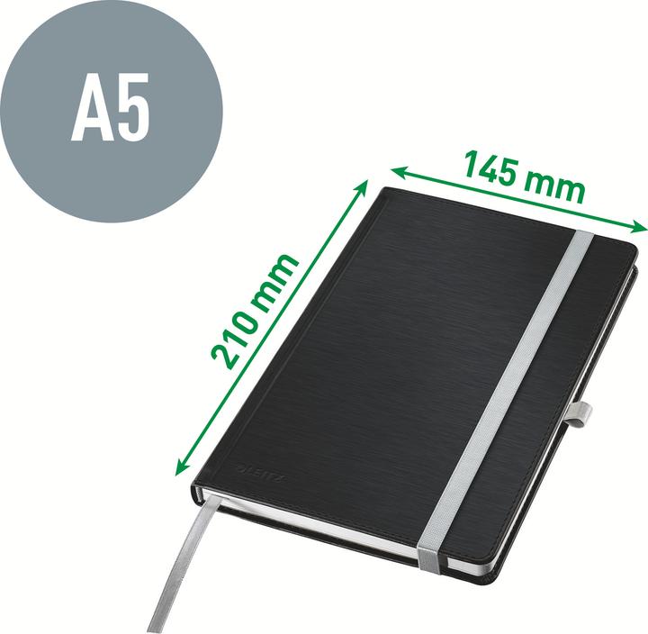 Image du produit Leitz Notizbuch Style (A5, À rayures, Couverture rigide)