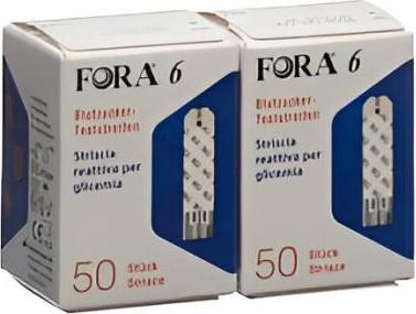 Fora 6 Blutzuckerteststreifen