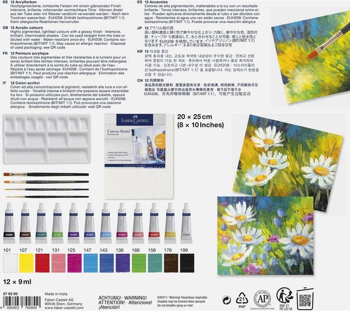 Actual product image Faber-Castell Creative Studio Acrylfarben (108 ml)