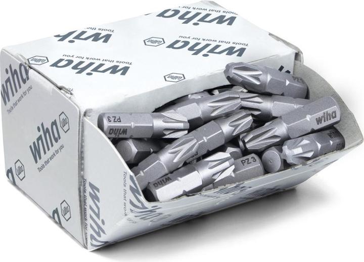 Actual product image Wiha Cross-recess bit PZ 3 Bulk 792 (Cross Pozidriv PZ)