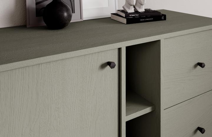 Produktbild ADRK Furniture Tili 1D 3S 3P Kommode (100.50 x 40.80 x 95 cm)