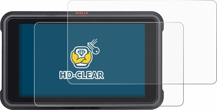 Produktbild BROTECT Schutzfolie Displayschutz Klar (2 Stück, Ninja V)